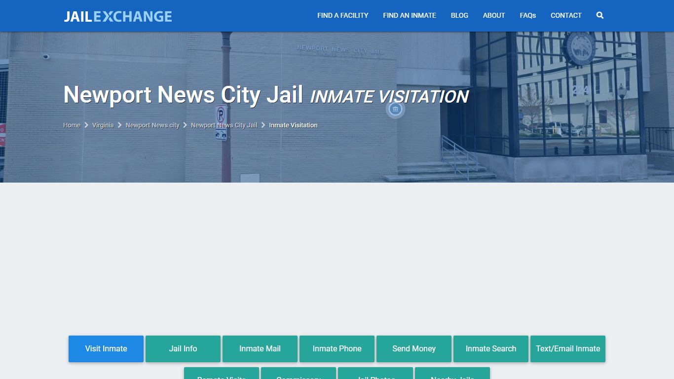 Newport News City Jail Inmate Visitation - JAIL EXCHANGE